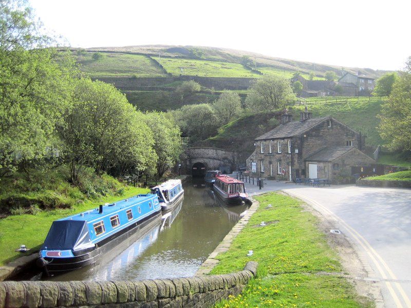 View torards tunnel end