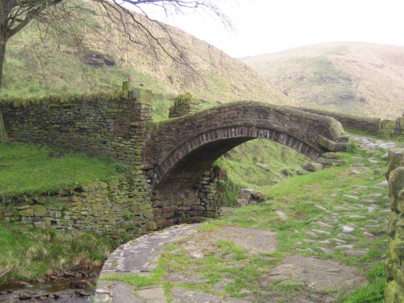 Packhorse bridge in Marsden