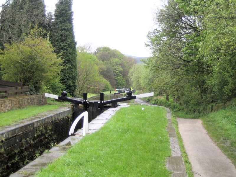 Going down the Marsden flight