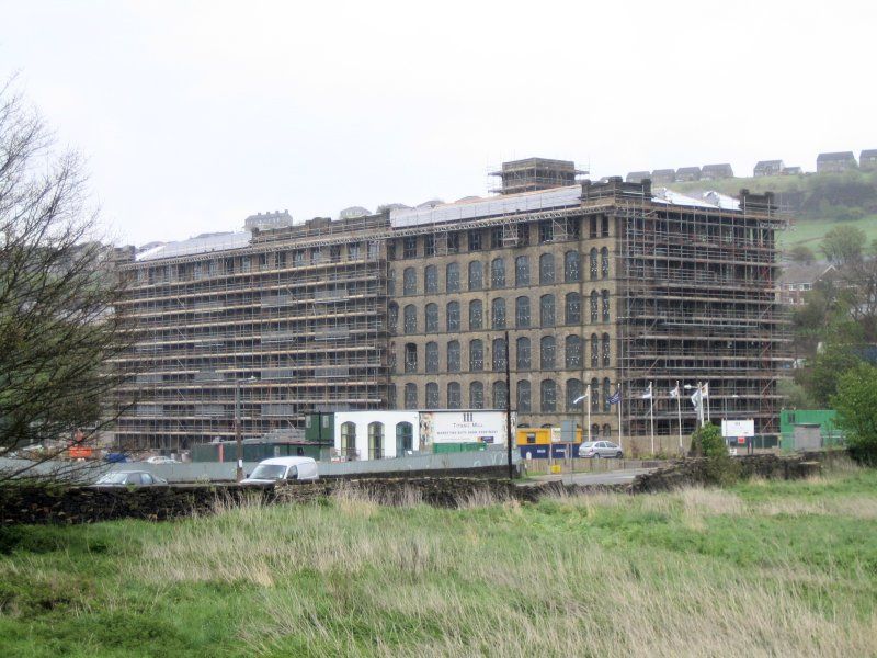 Converting a mill in Linthwaite