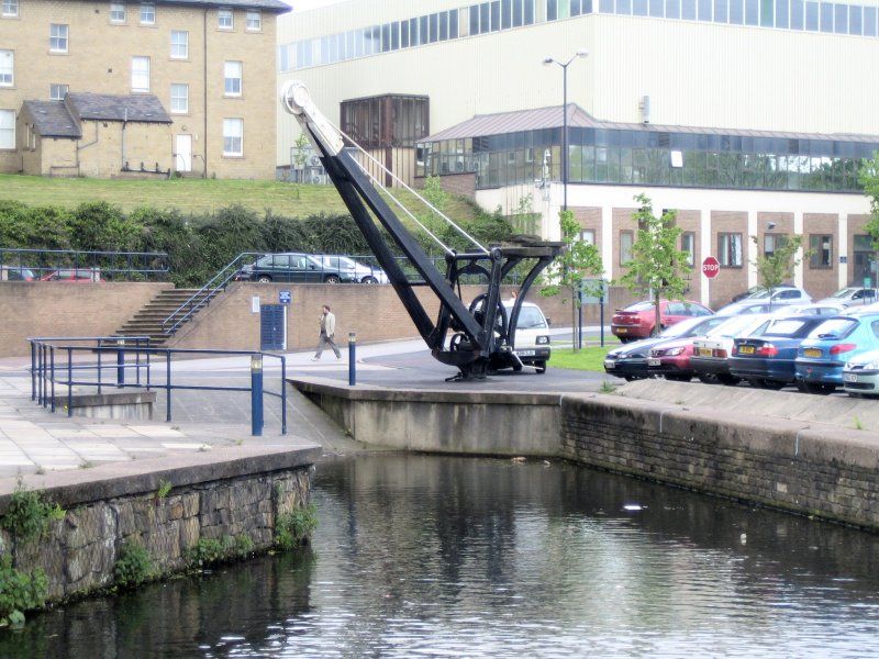 Crane by the University