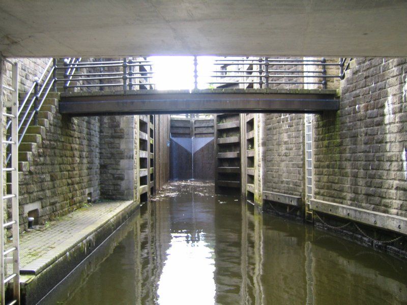 Entering Tuel Lane Lock
