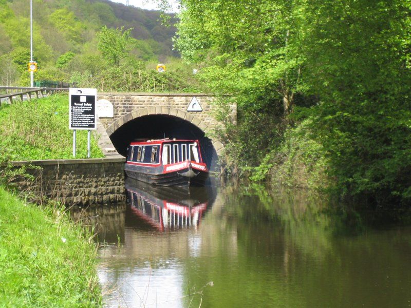 Out of Falling Royd Tunnel