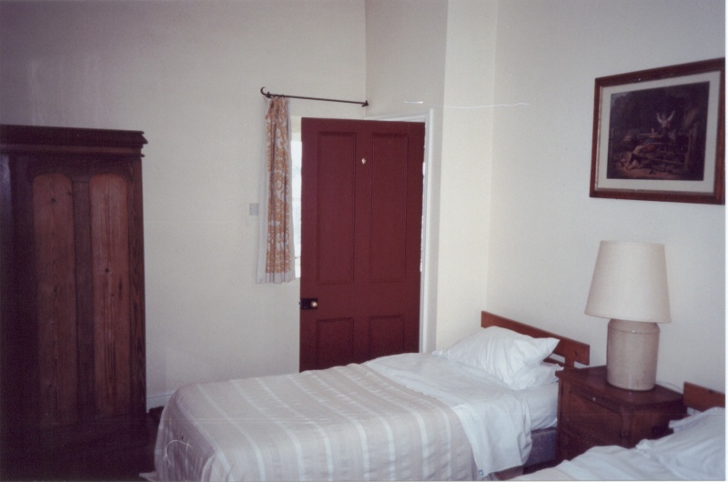 The twin room
