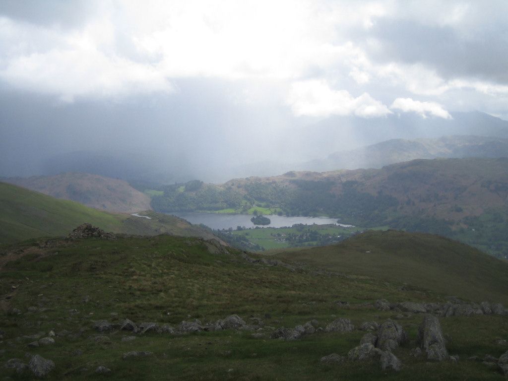 We stayed dry but Windermere was very wet!