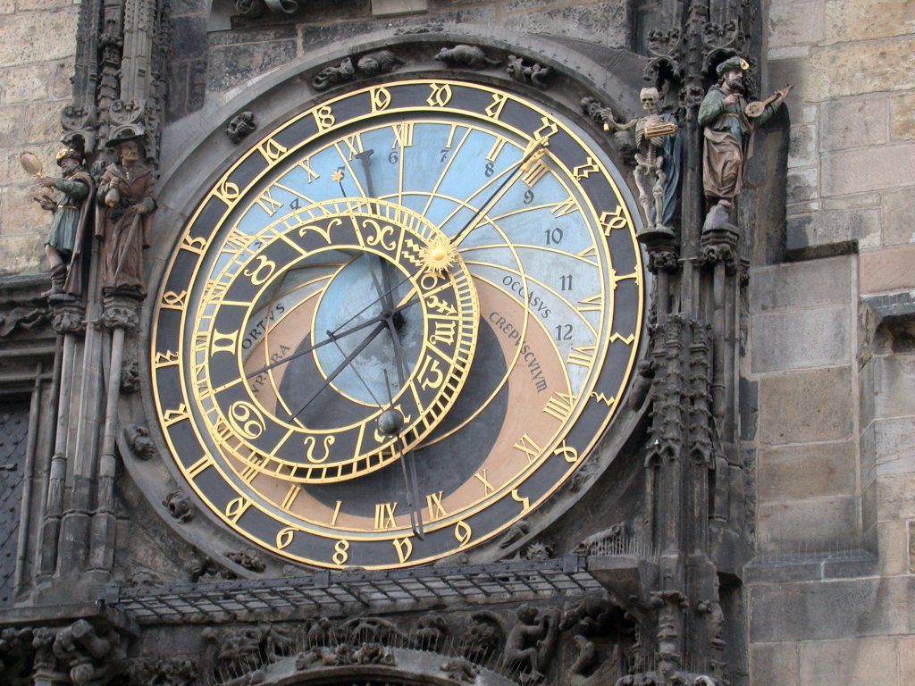 The Clock on the Old Town Hall