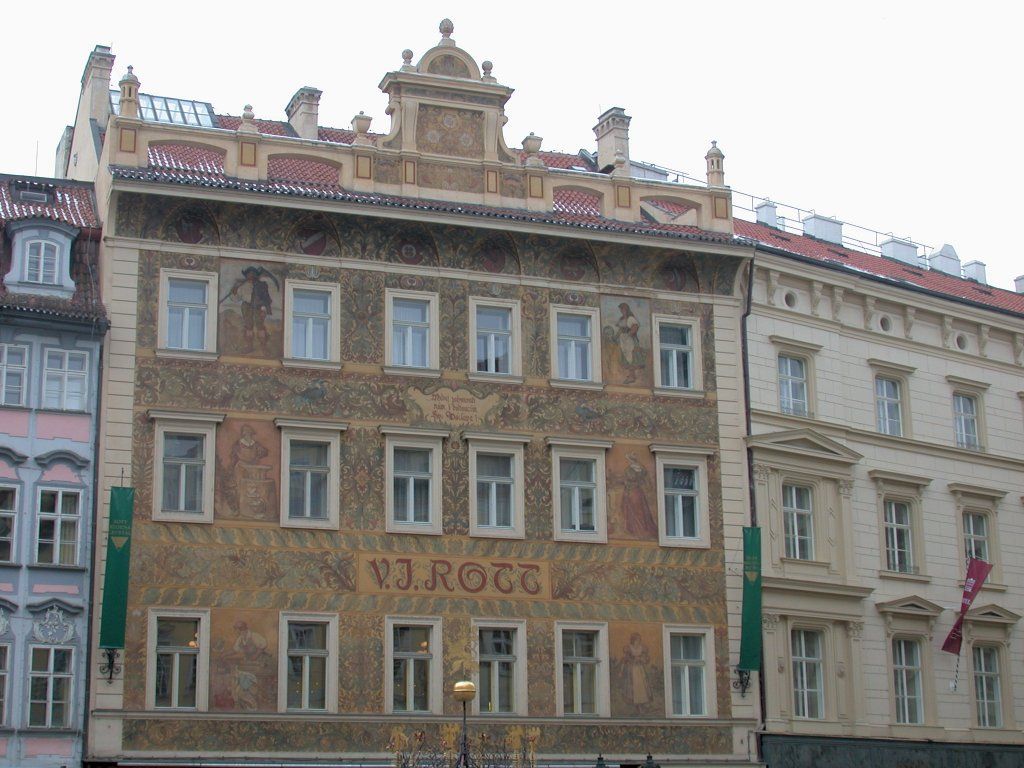 VJRott painted building