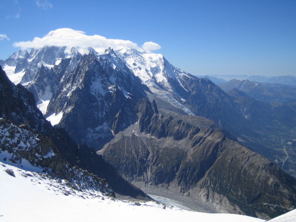 Mont Blanc from Grand Montets