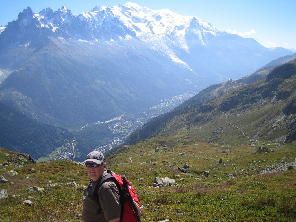 Mont Blanc from Lacs du Chserys