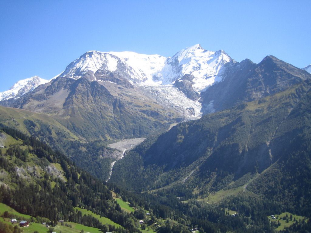 Mont Blanc from TMB