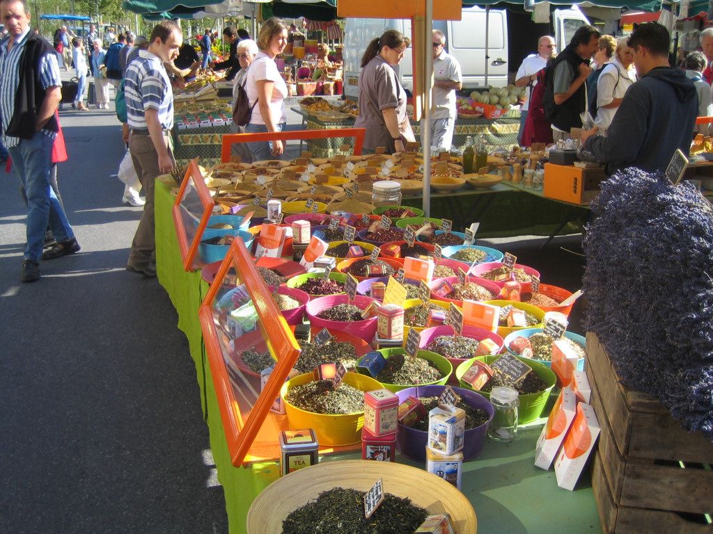 Spices in Chamonix market