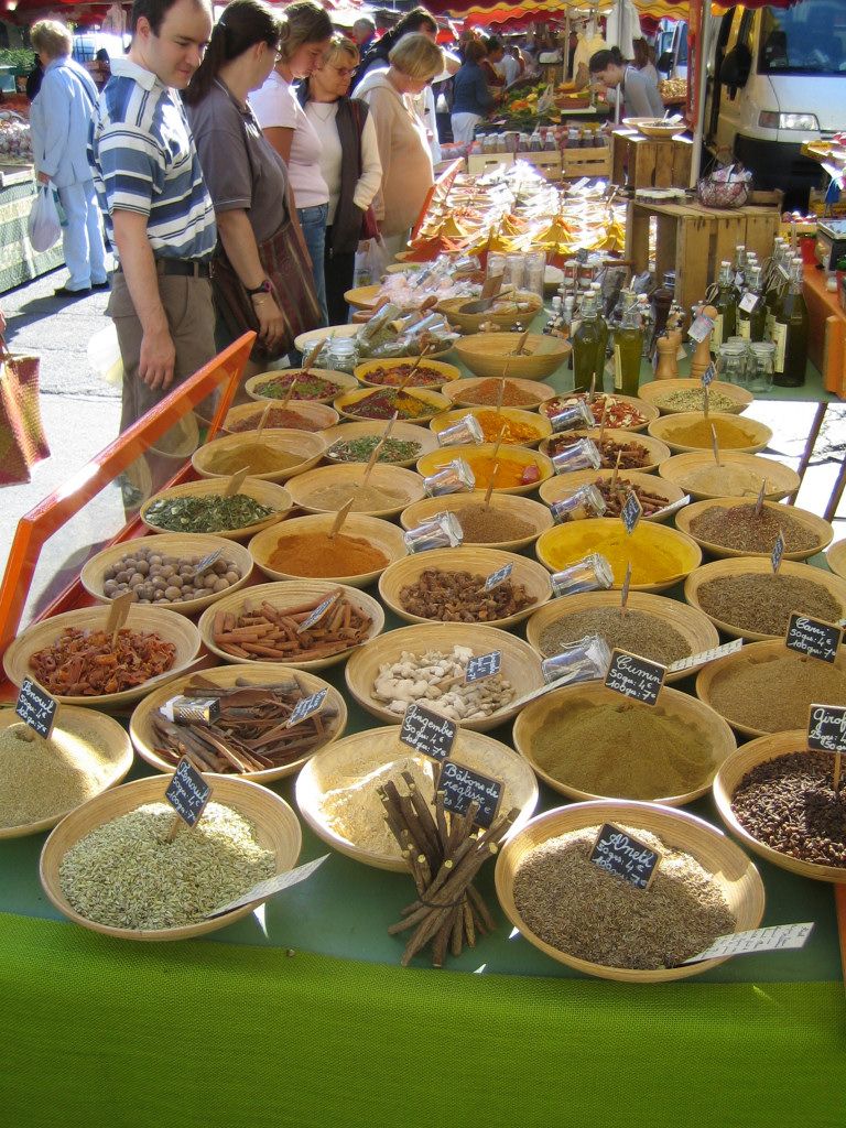 Herbs & Spices in Chamonix market